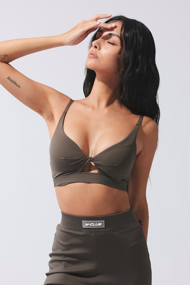 Essential Front Knot Bra Top (蝴蝶扭結) By mumm - Milu