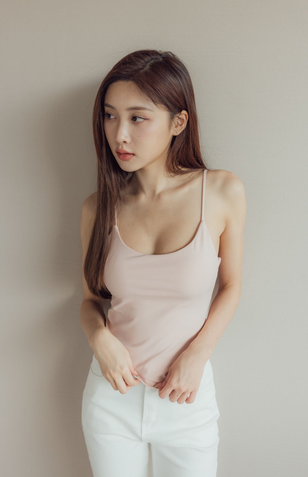 Push Up U-Neck Bra Top Long Ver.<br/>爆乳U領Bra Top(長版)