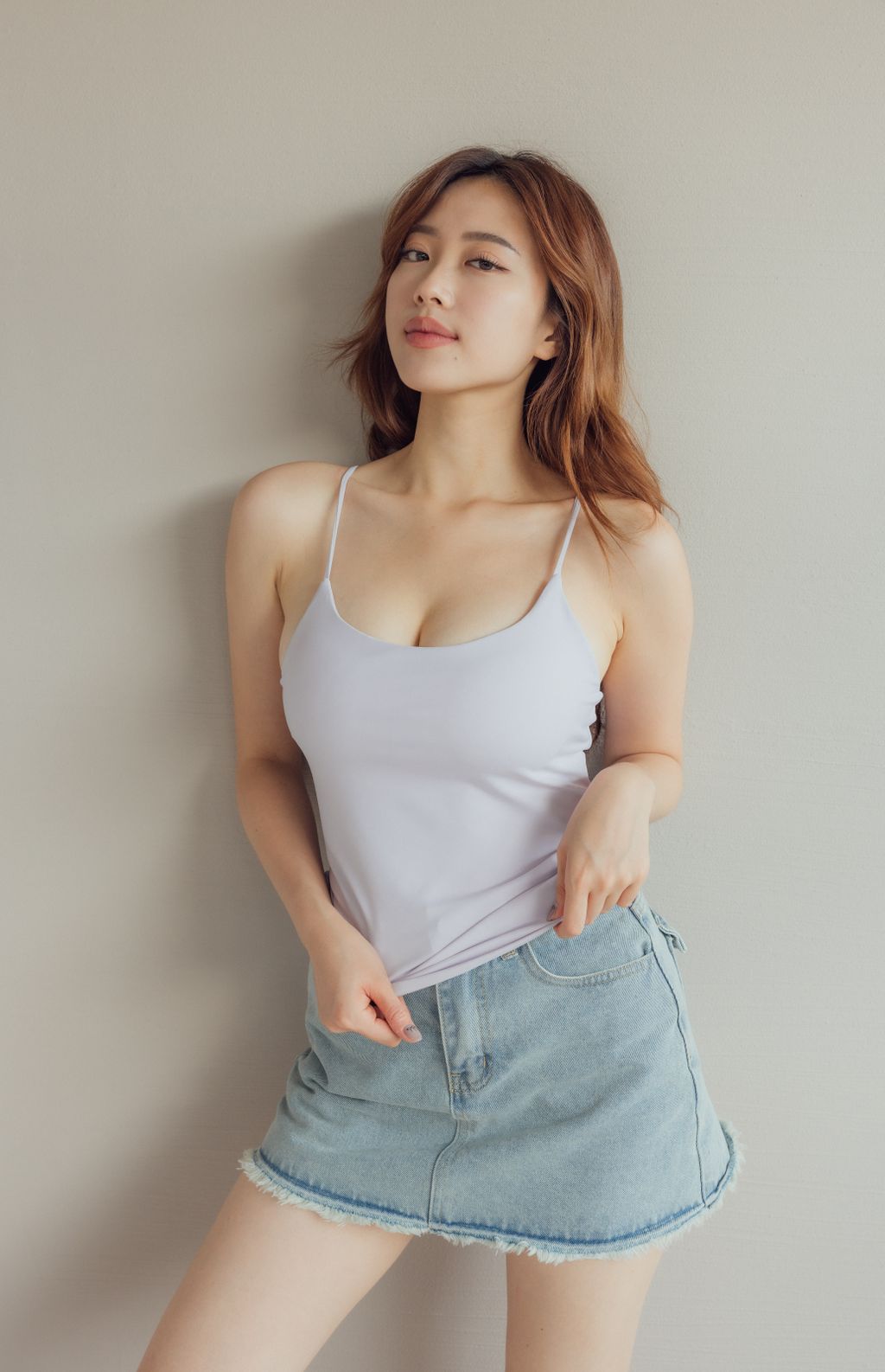 Push Up U-Neck Bra Top Long Ver.<br/>爆乳U領Bra Top(長版)
