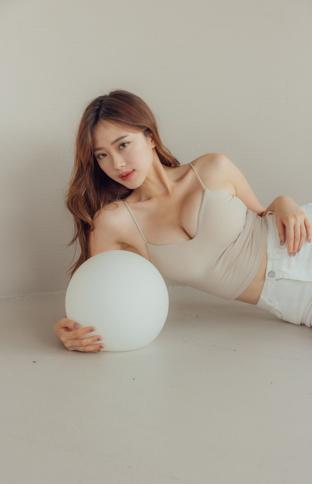 Cool Feeling V-neck Bra Top (爆乳涼感V領) By Beigy - Milu