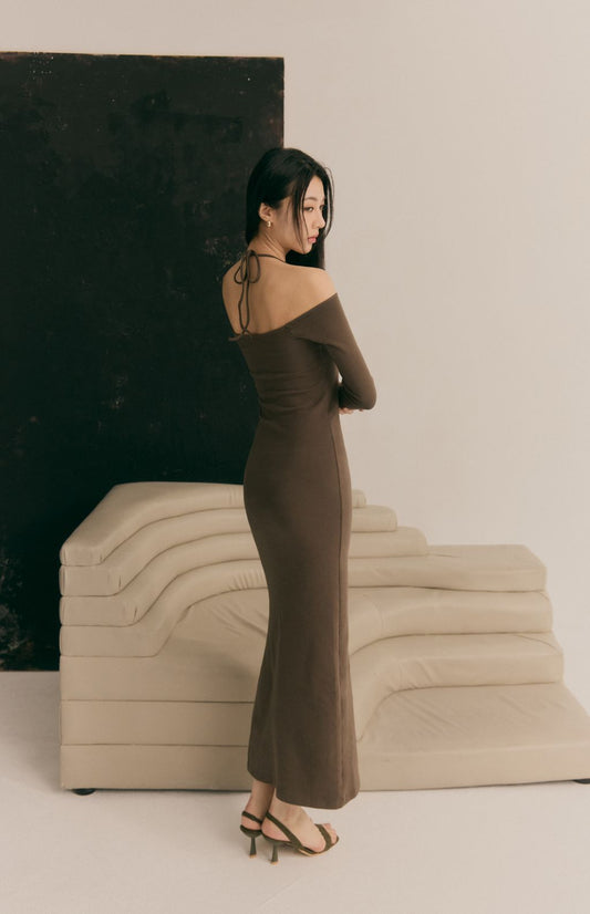 Slimming Halter Bra Dress<br/>激瘦繞脖綁帶Bra Dress By Beigy - Milu