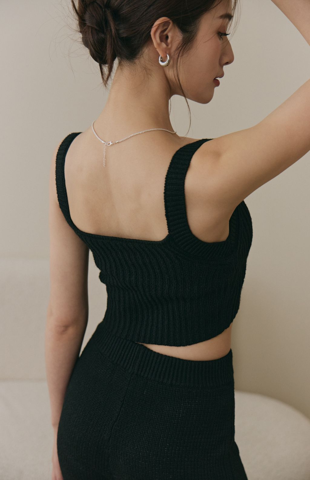 Soft Skin Wide Ribbed Bra Top (親膚粗針螺紋Bra Top) By Beigy - Milu