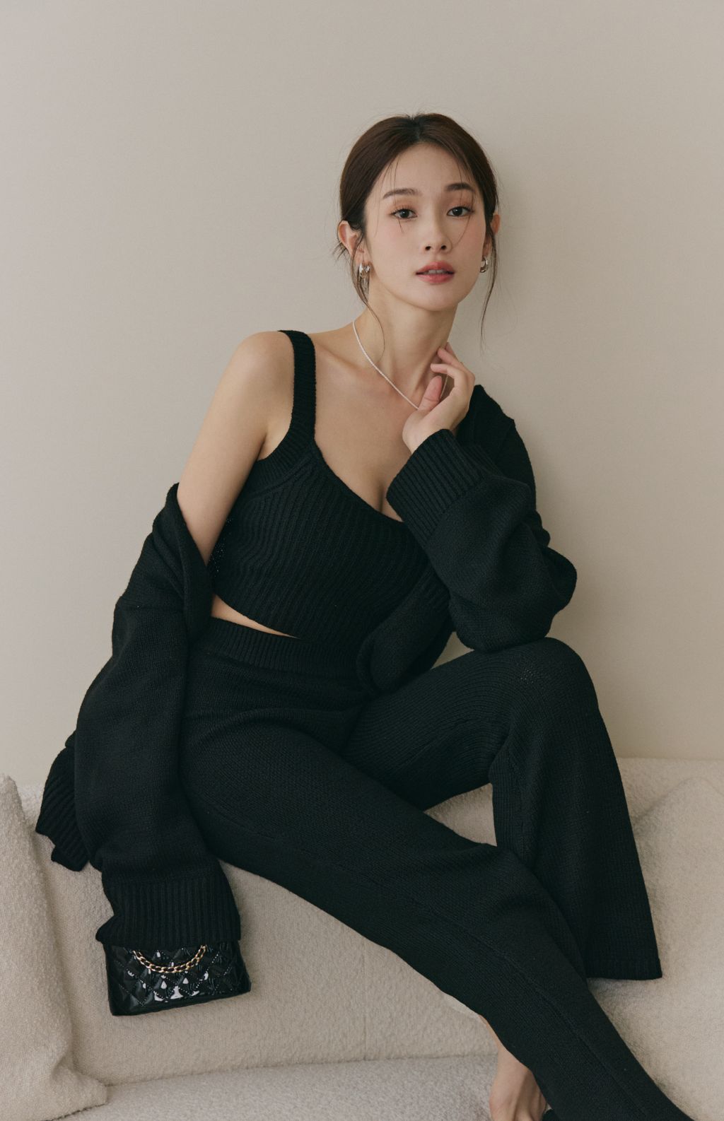 Soft Skin Wide Ribbed Bra Top (親膚粗針螺紋Bra Top) By Beigy - Milu