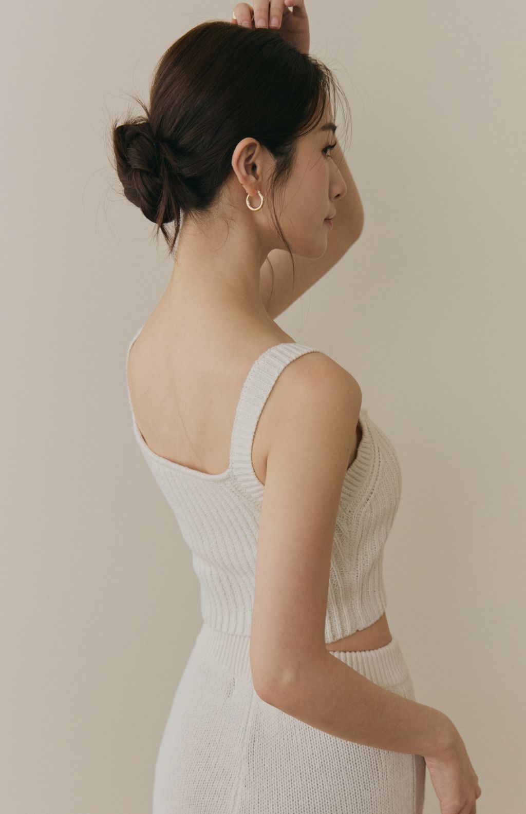 Soft Skin Wide Ribbed Bra Top (親膚粗針螺紋Bra Top) By Beigy - Milu