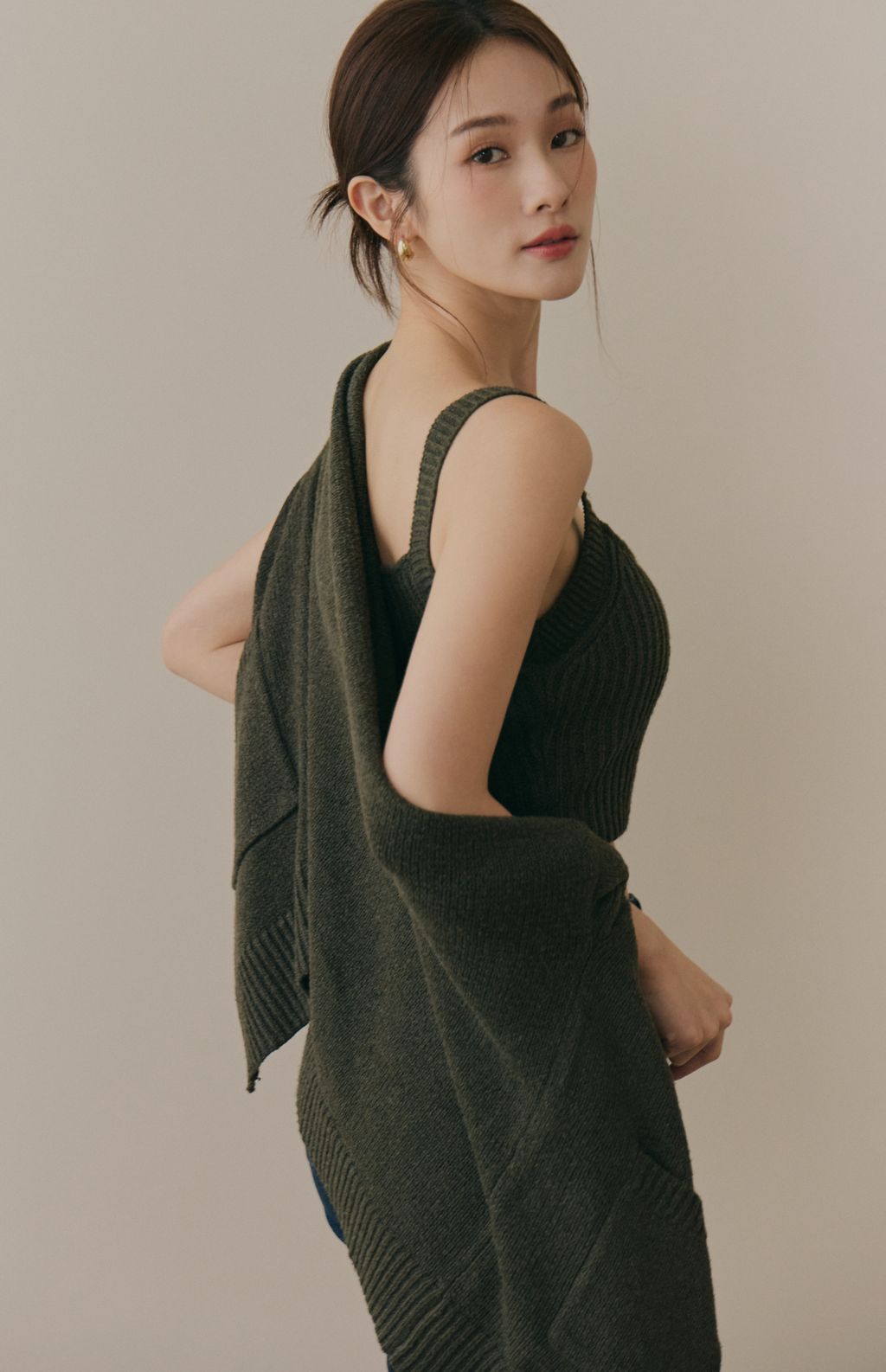 Soft Skin Wide Ribbed Bra Top (親膚粗針螺紋Bra Top) By Beigy - Milu