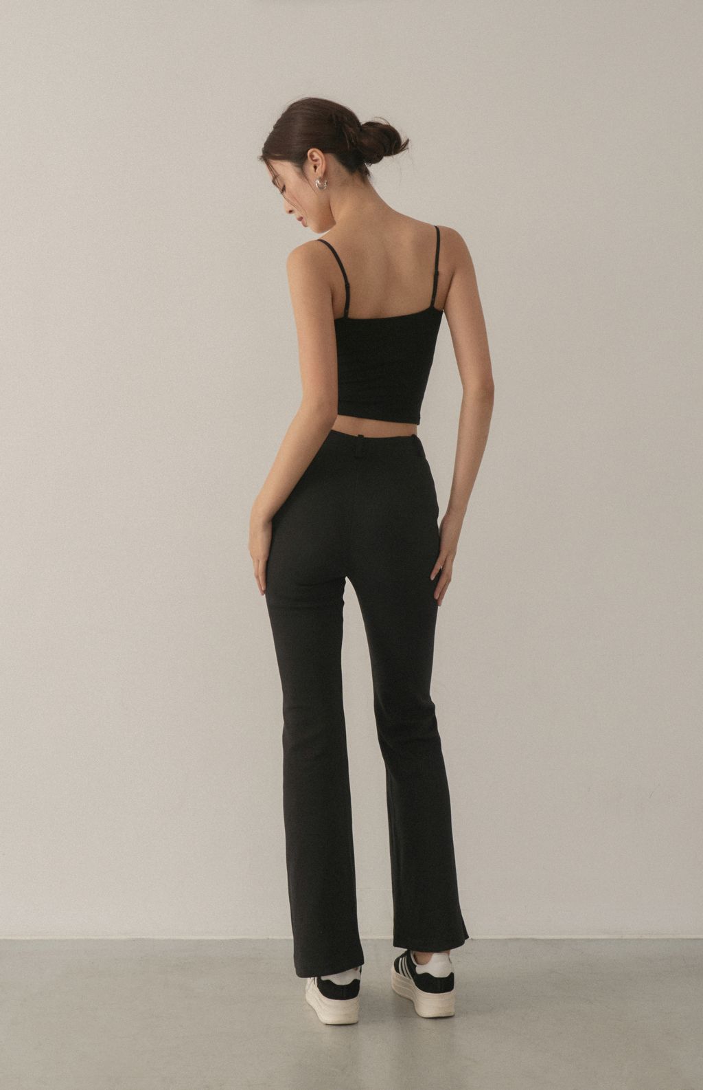 Space Cotton Flared Pant<br/>微喇叭長腿太空棉褲