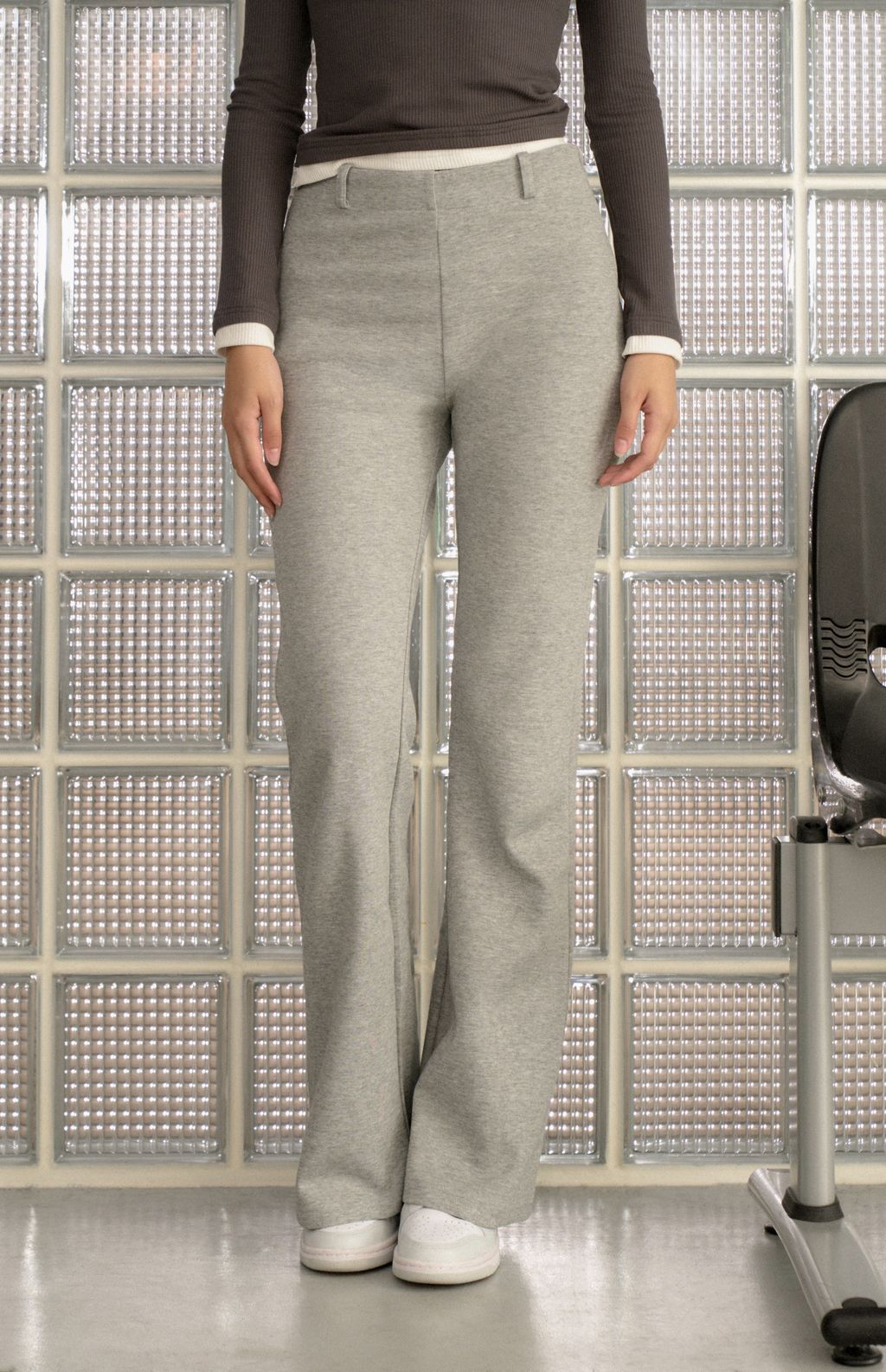 Space Cotton Flared Pant<br/>微喇叭長腿太空棉褲