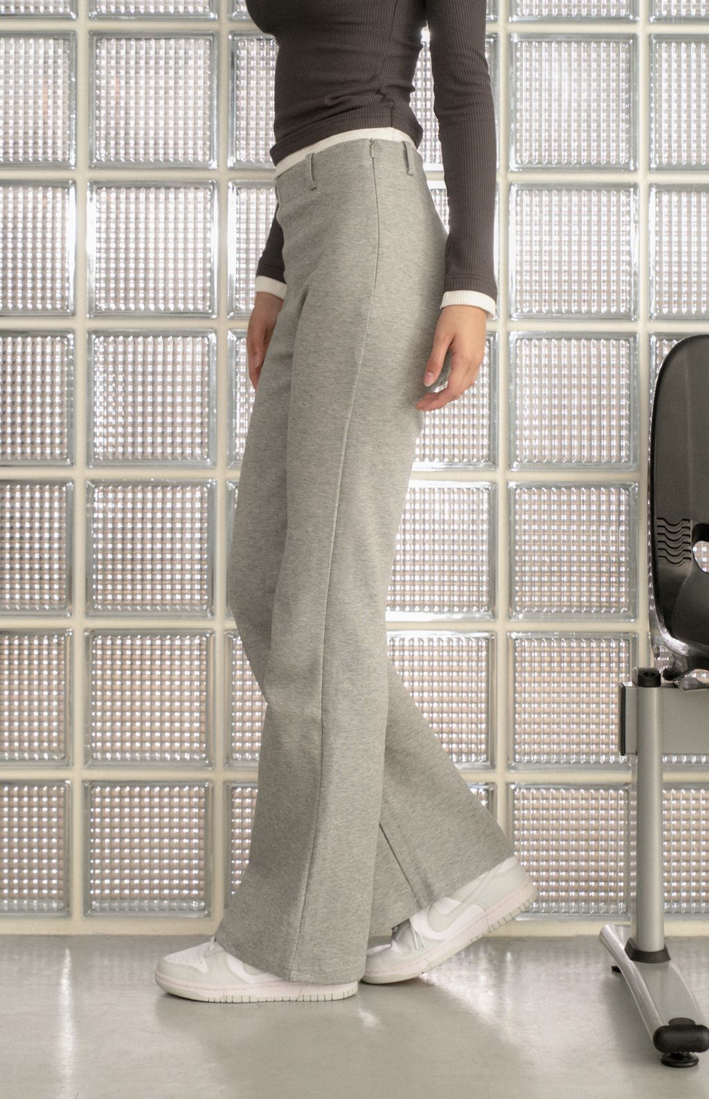 Space Cotton Flared Pant<br/>微喇叭長腿太空棉褲