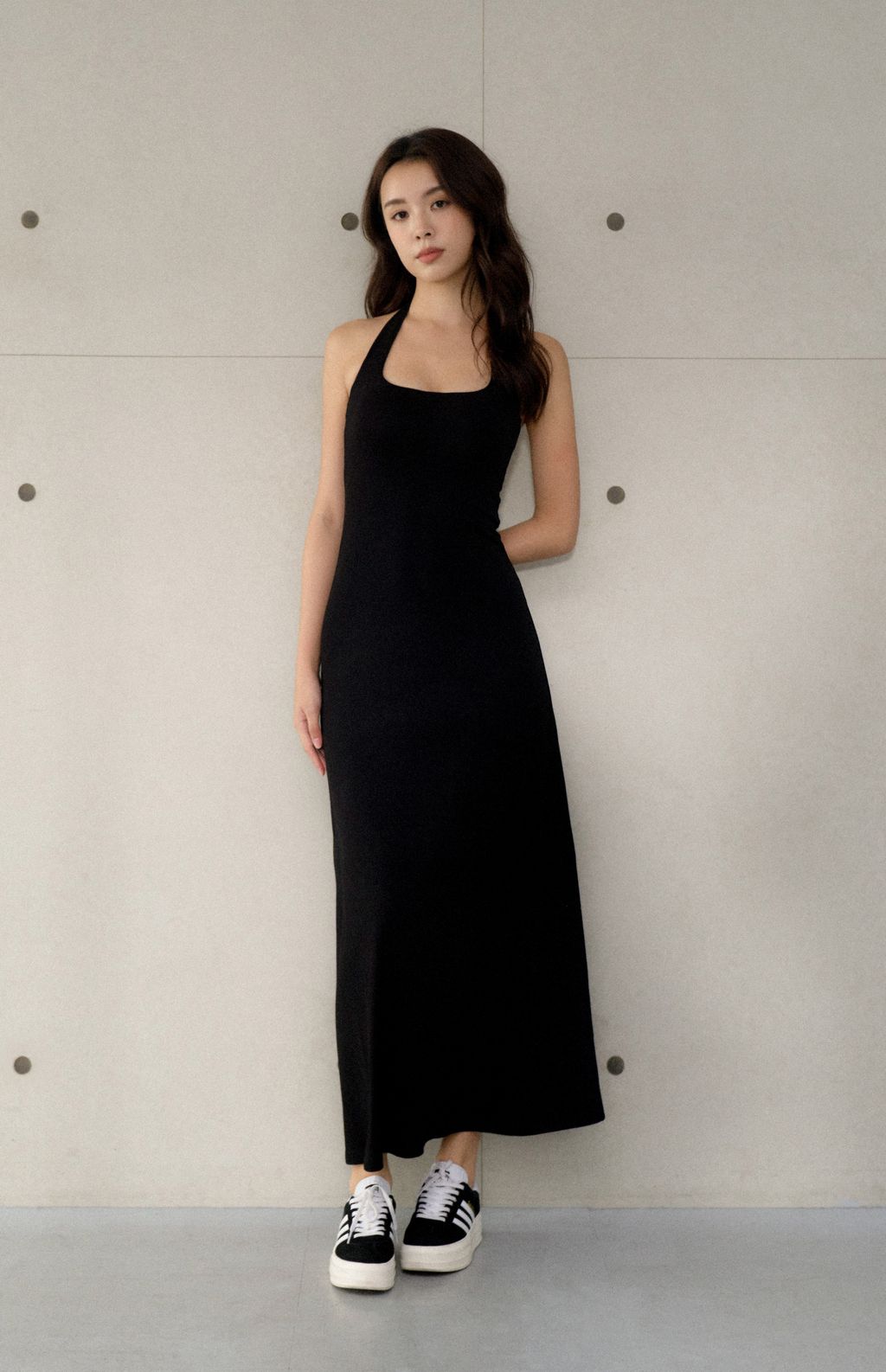 Modal Halter Neck Bra Dress<br/>美背繞脖莫代爾Bra Dress