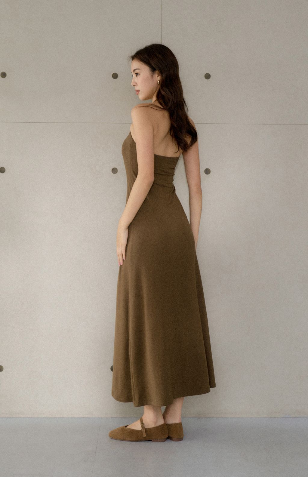 Modal Halter Neck Bra Dress<br/>美背繞脖莫代爾Bra Dress