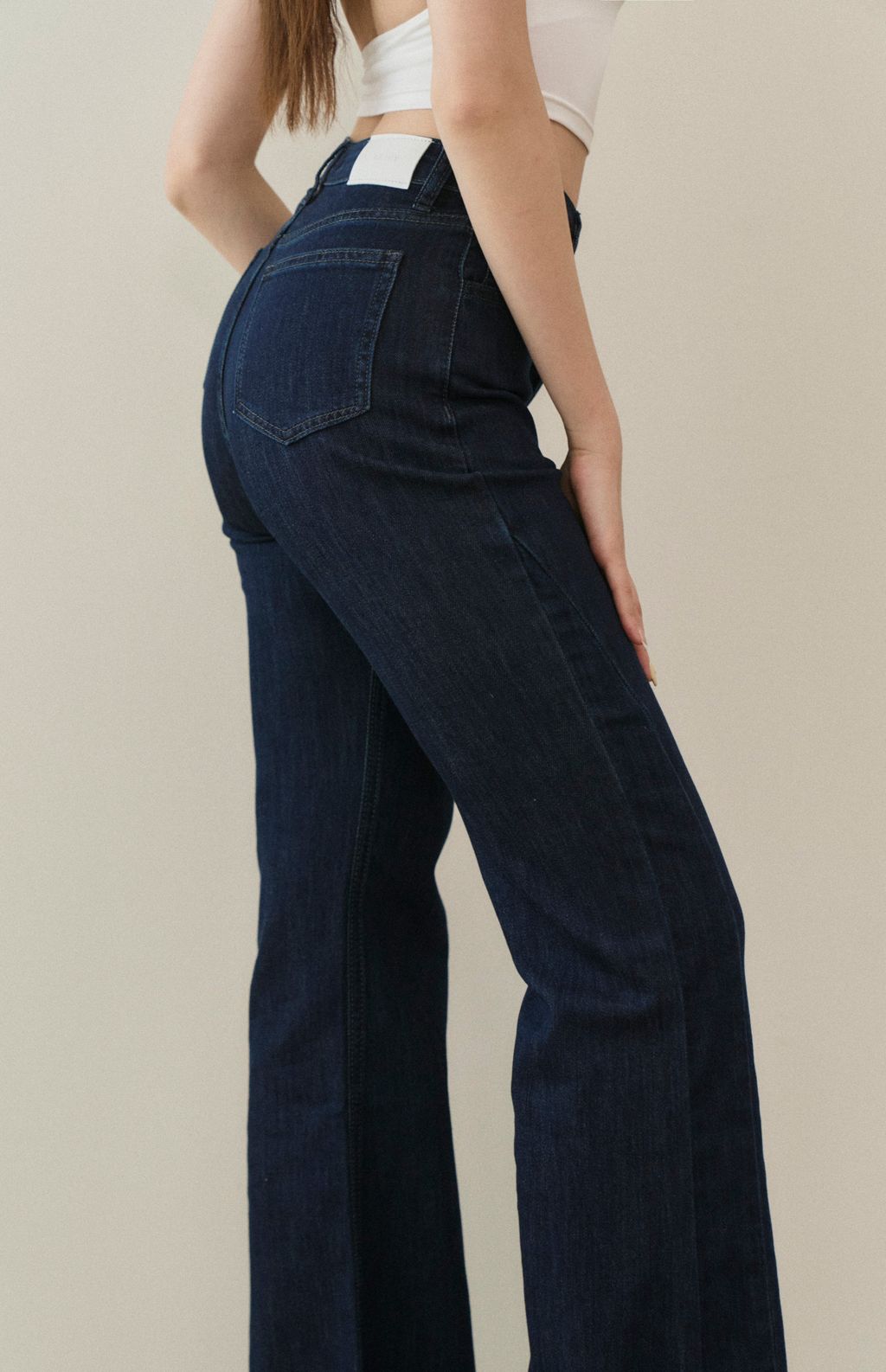 Slimming Side Seam Jean<br/>顯瘦側車線不收邊牛仔褲