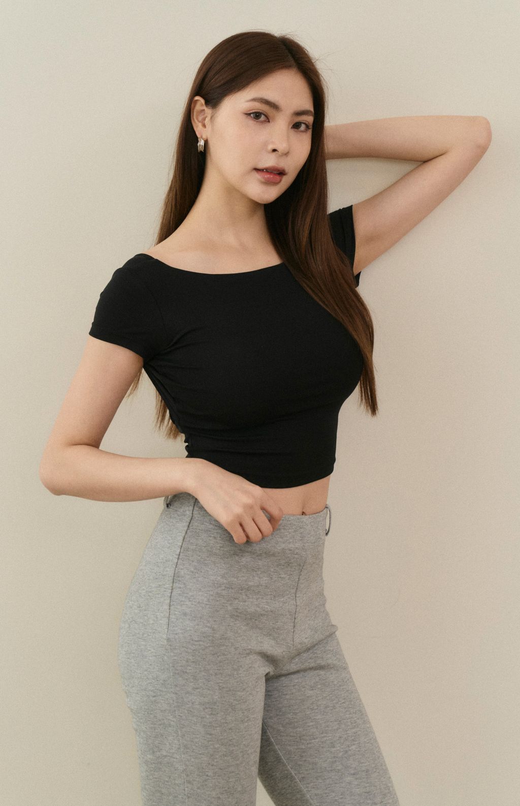 Modal Elastic Bra Top<br/>彈力莫代爾美背Bra Top