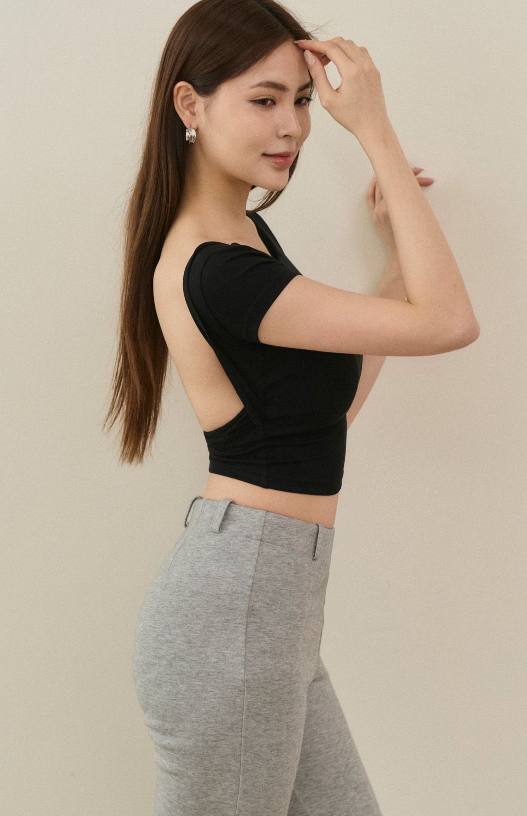 Modal Elastic Bra Top<br/>彈力莫代爾美背Bra Top