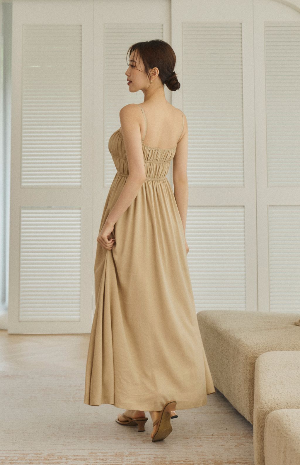 Cotton Linen Multiway Bra Dress<br/>法式棉麻綁帶多穿Bra Dress