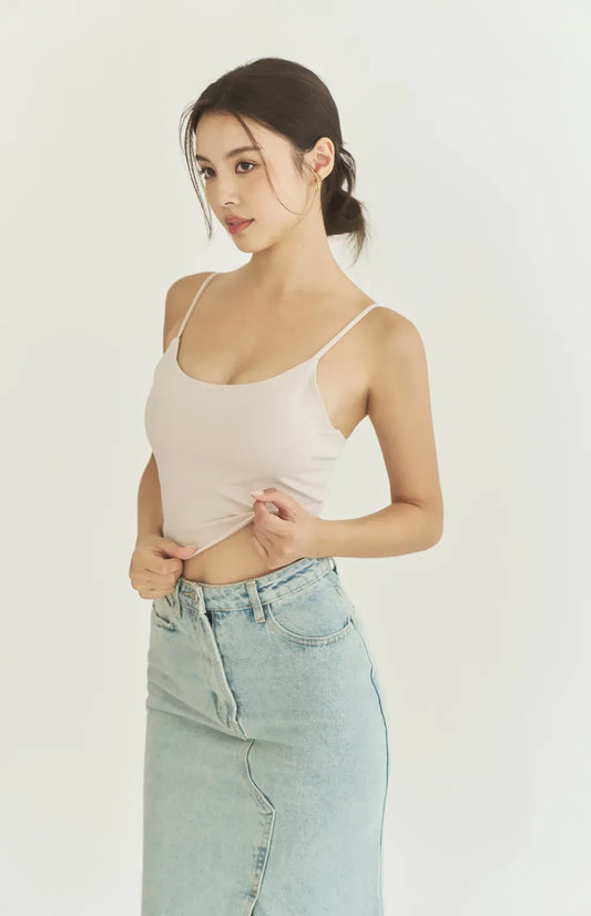 Push Up U-Neck Bra Top Short Ver.<br/>爆乳U領Bra Top(短版) By Beigy - Milu