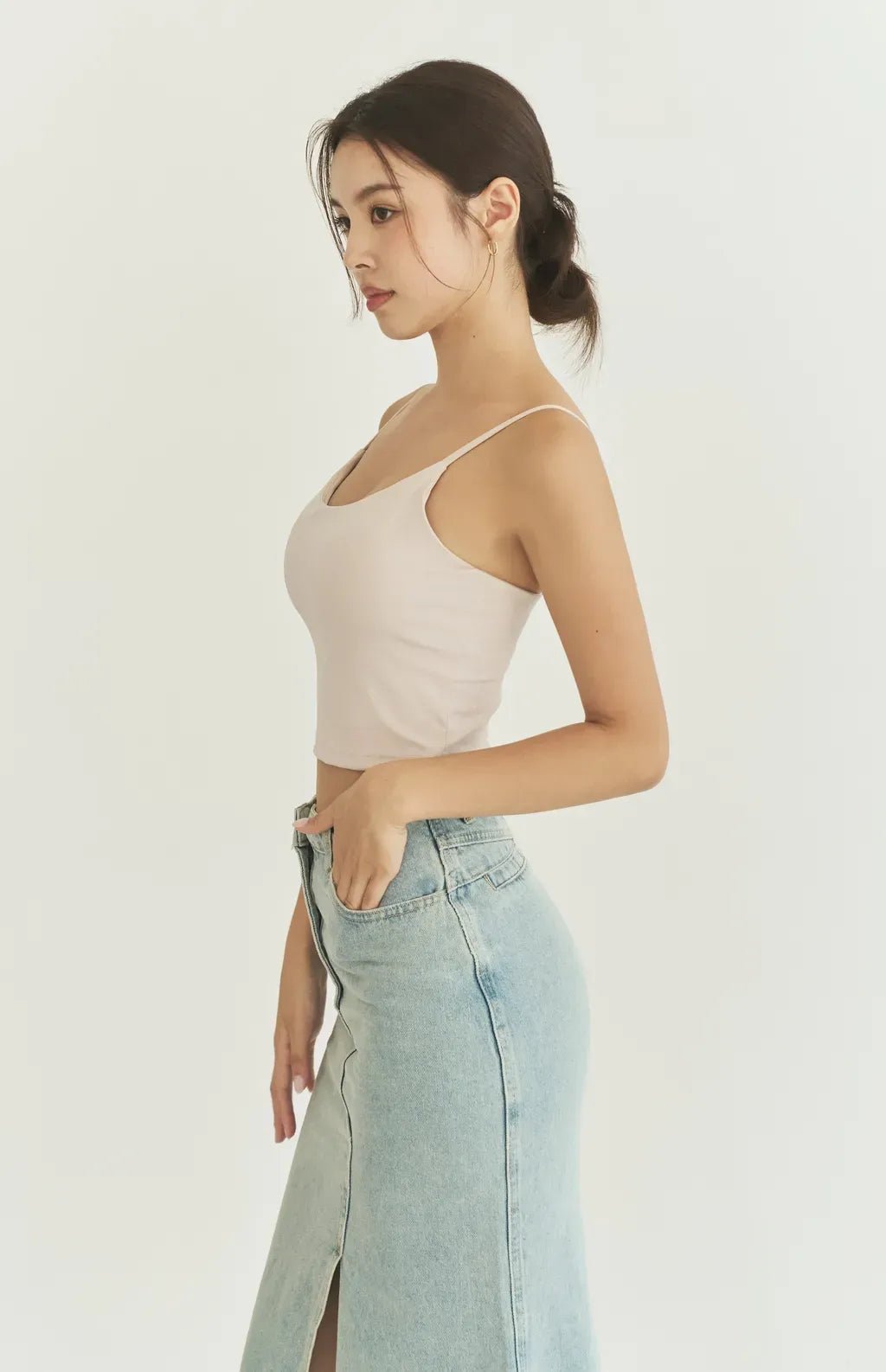Push Up U-Neck Bra Top Short Ver.<br/>爆乳U領Bra Top(短版)