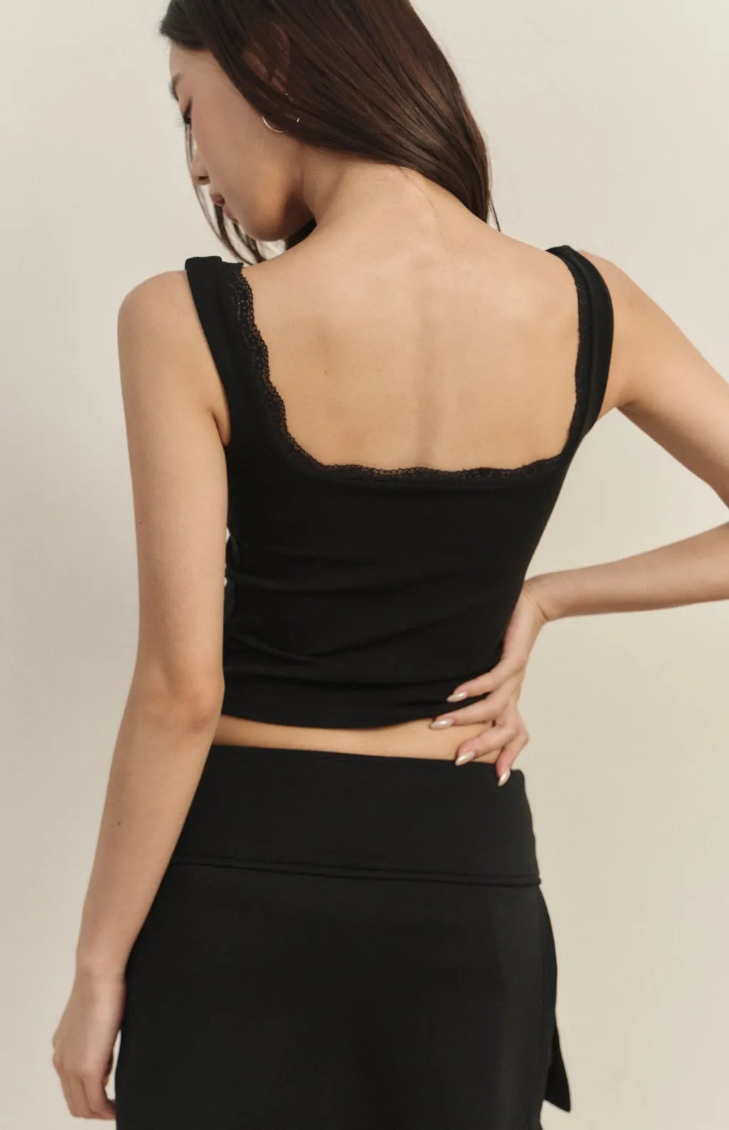 Lace Square Neck Bra Top<br/>蕾絲方領Bra Top
