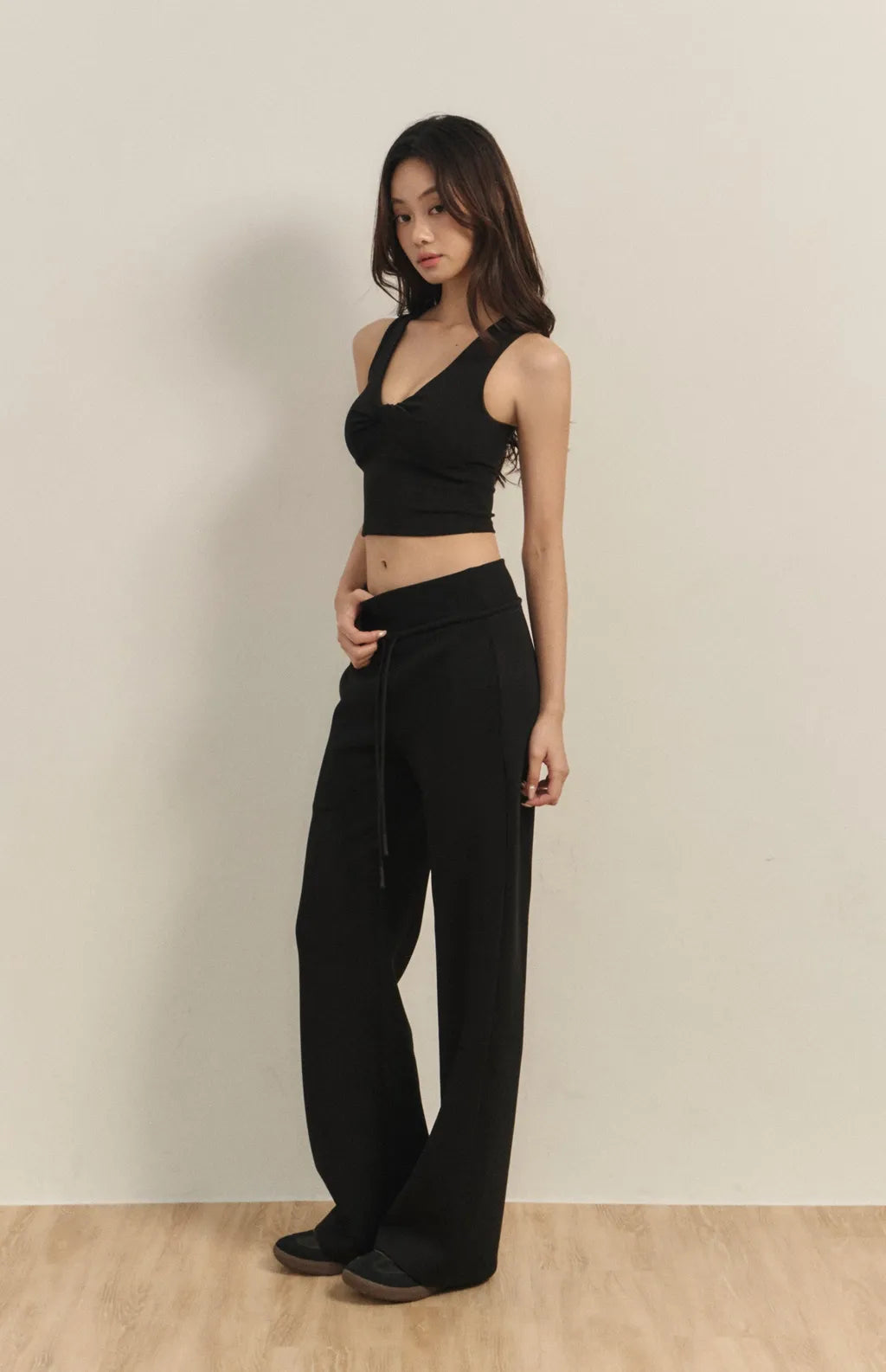 Tencel Front Twist Bra Top<br/>天絲美胸扭結Bra Top
