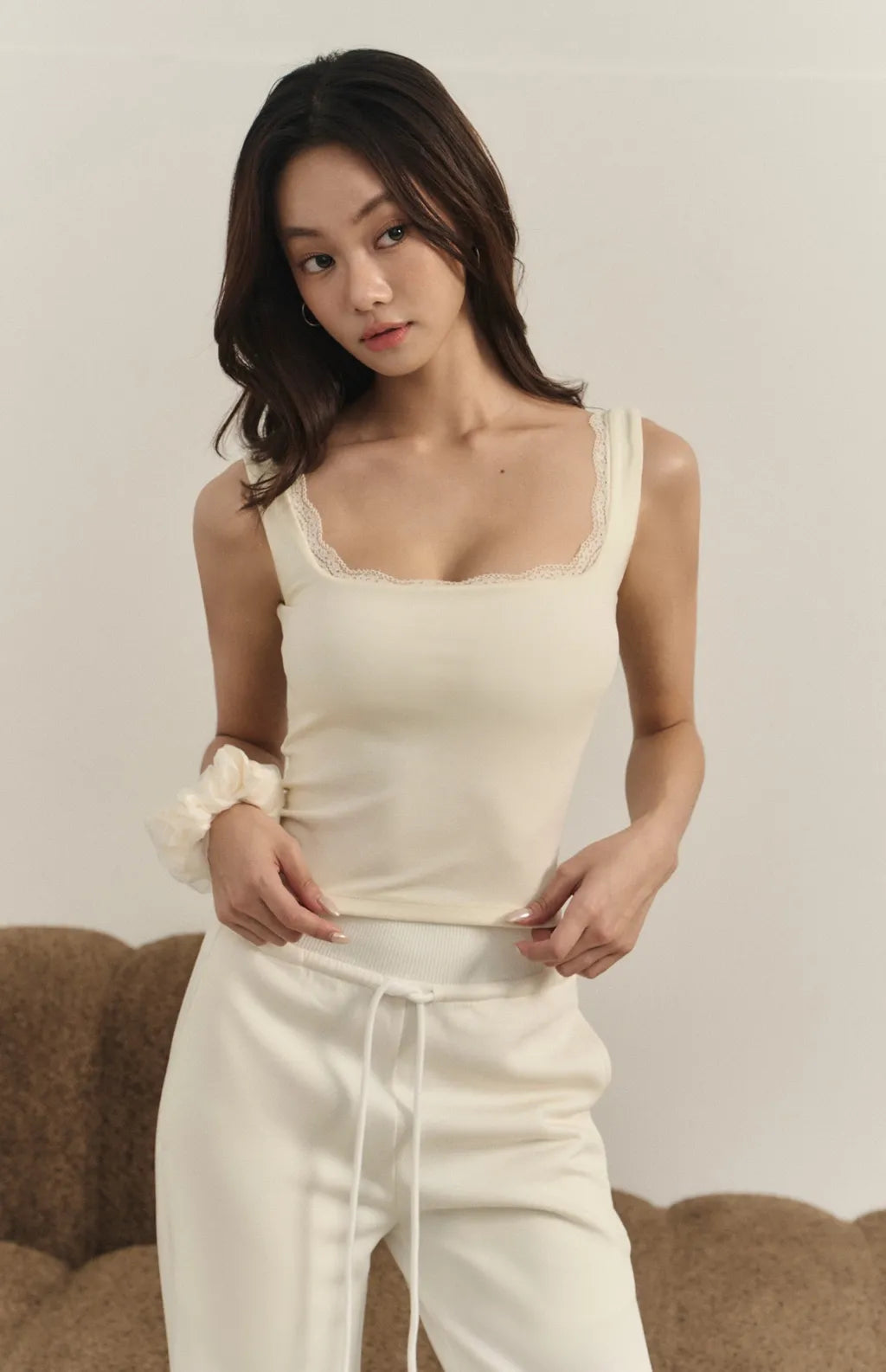 Lace Square Neck Bra Top<br/>蕾絲方領Bra Top