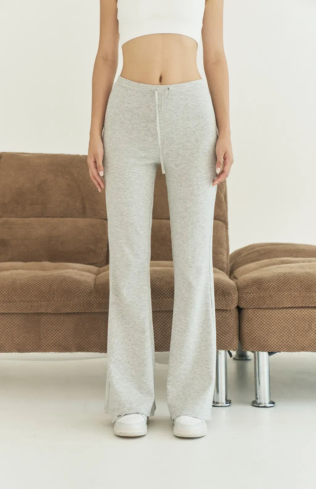 Tencel Drawstring Pant<br/>天絲抽繩美腿褲