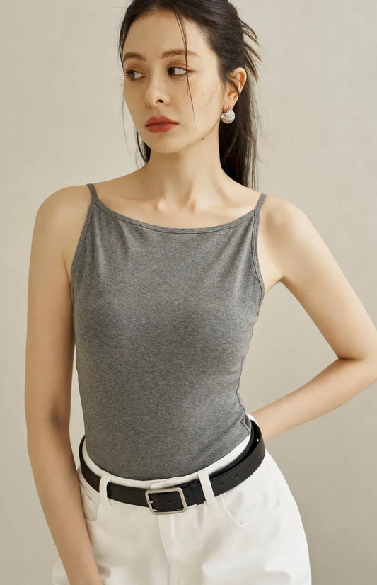 Boat Neck Bra Top<br/>極簡船型領美背Bra Top By Beigy - Milu
