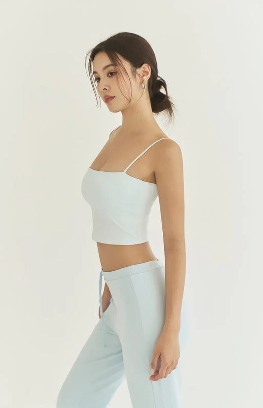 (預購) Sun Care Cooling Cut Out Bra Top<br/>UPF50+ 涼感防曬細肩挖背Bra Top By Beigy - Milu