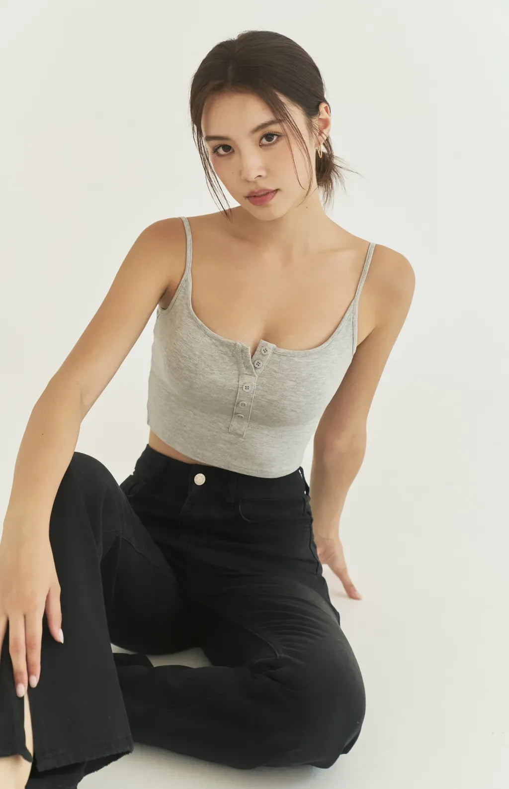Front Button Bra Top<br/>+2cup美式可開釦Bra Top