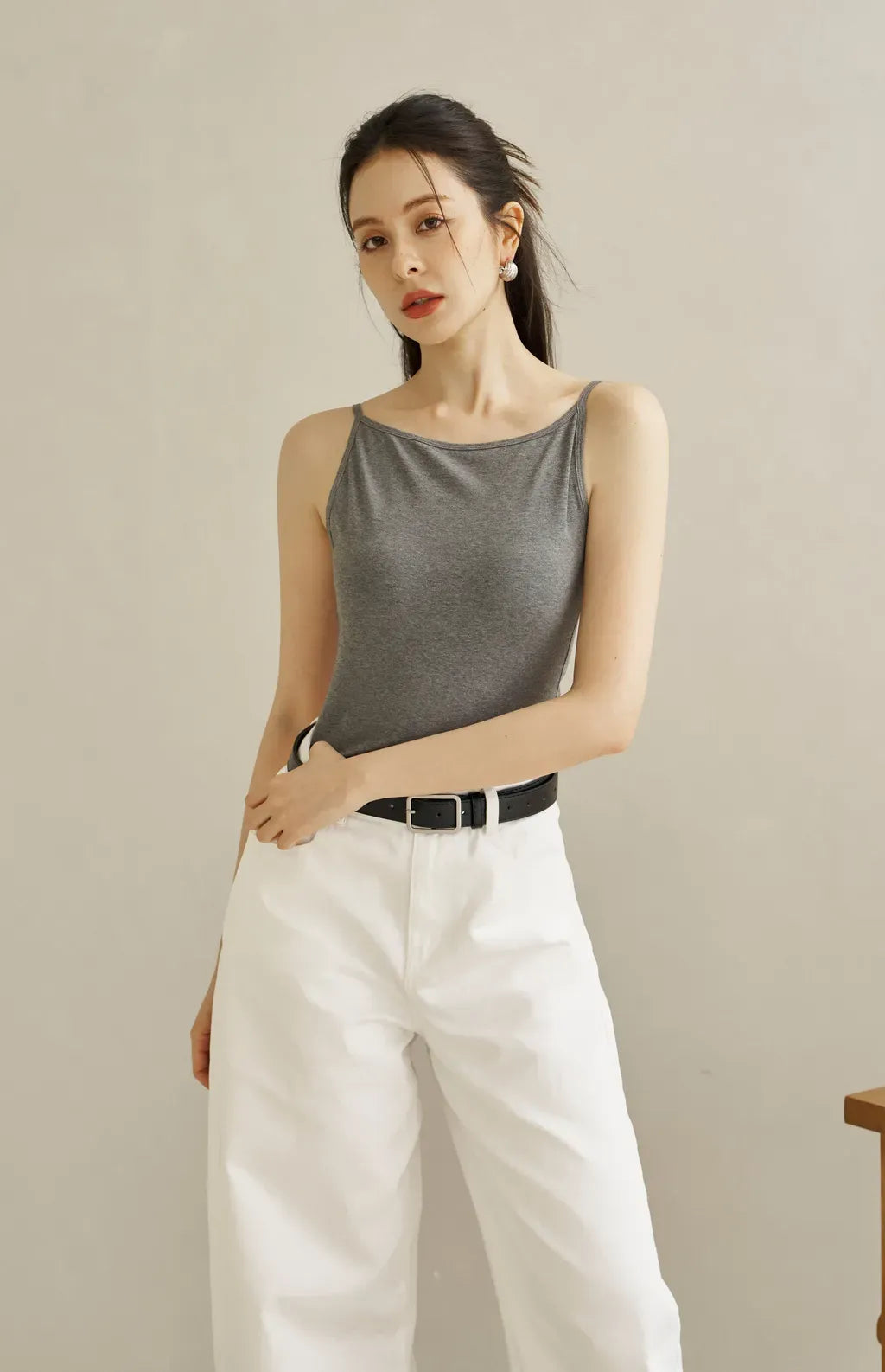 Boat Neck Bra Top<br/>極簡船型領美背Bra Top
