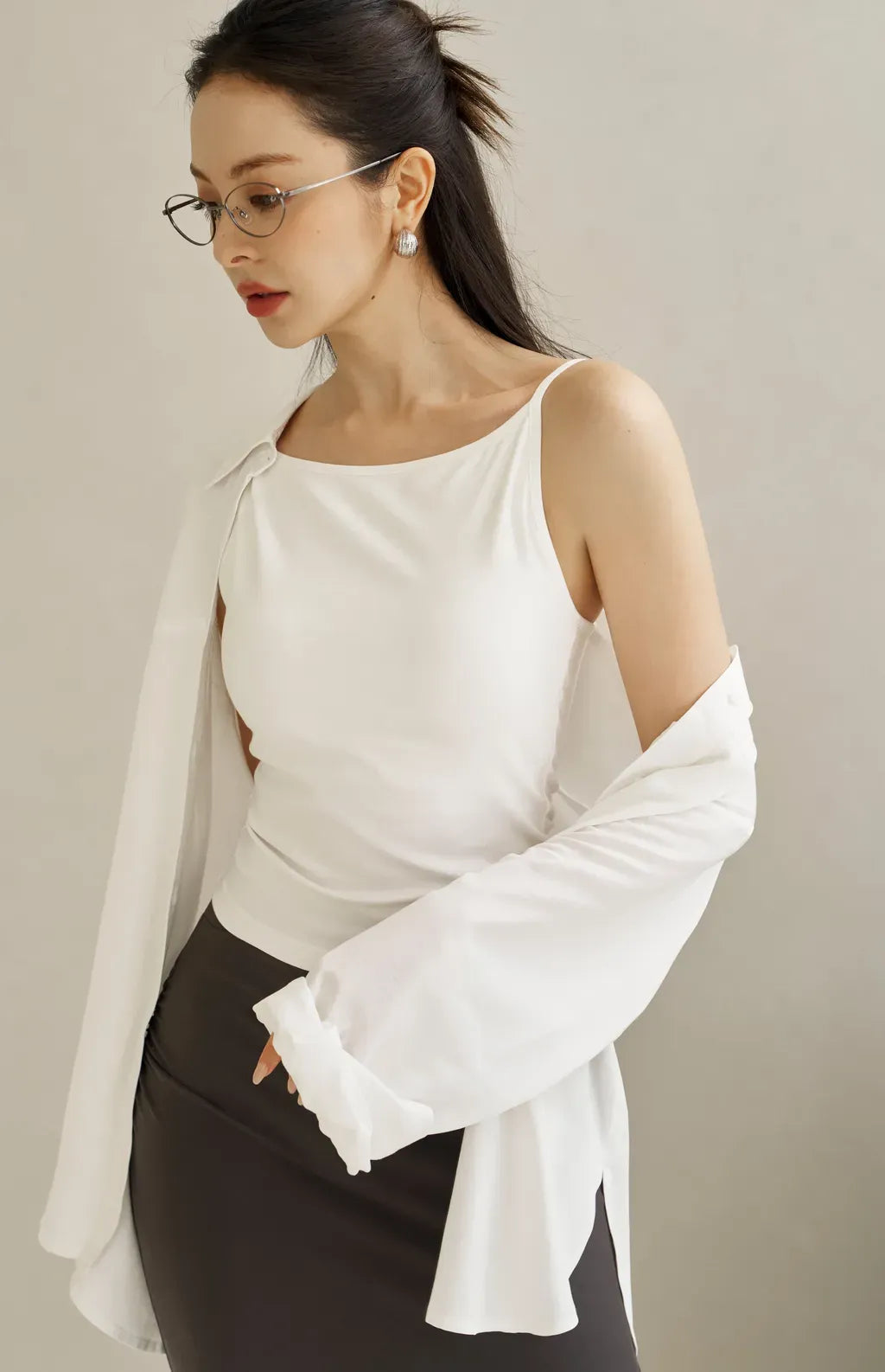 Boat Neck Bra Top<br/>極簡船型領美背Bra Top