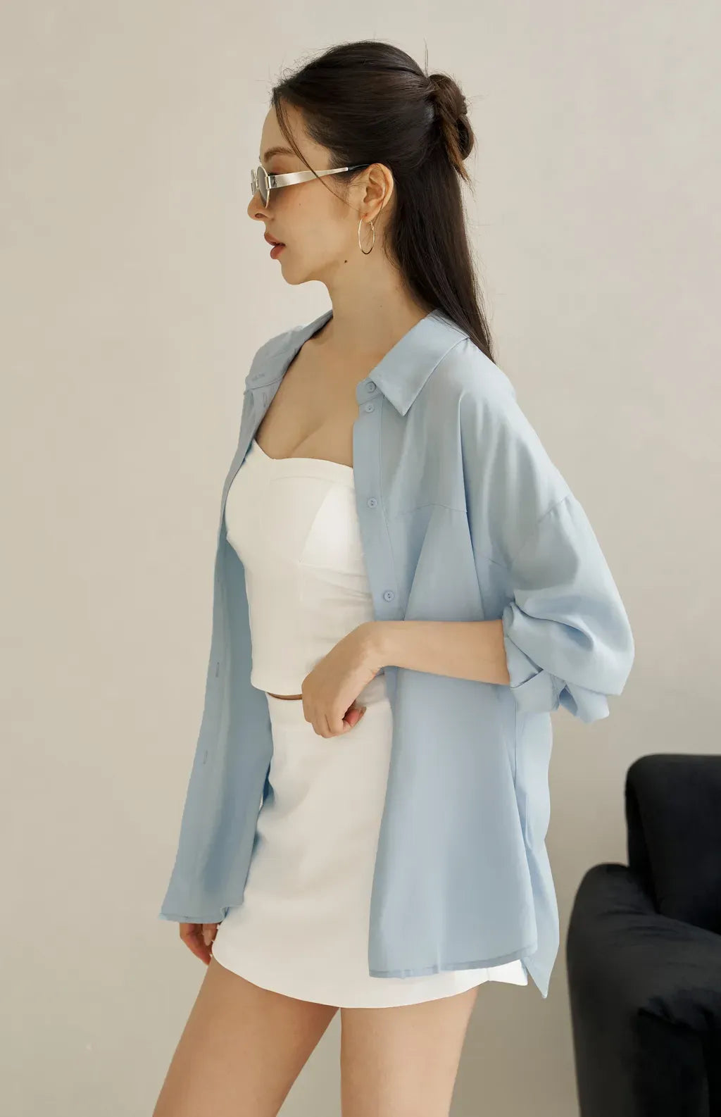 Oversize Tencel Shirt<br/>Oversize天絲襯衫