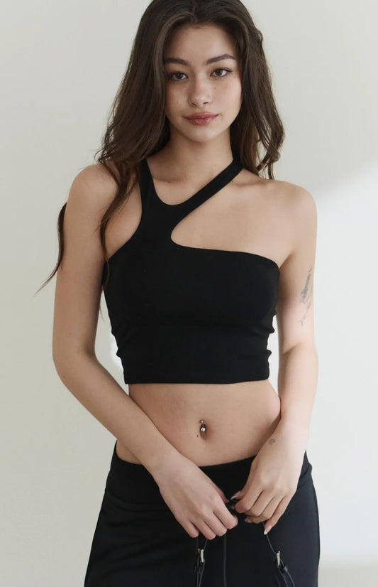 Asymmetric Y-Back Bra Top<br/>Y字不對稱背心Bra Top