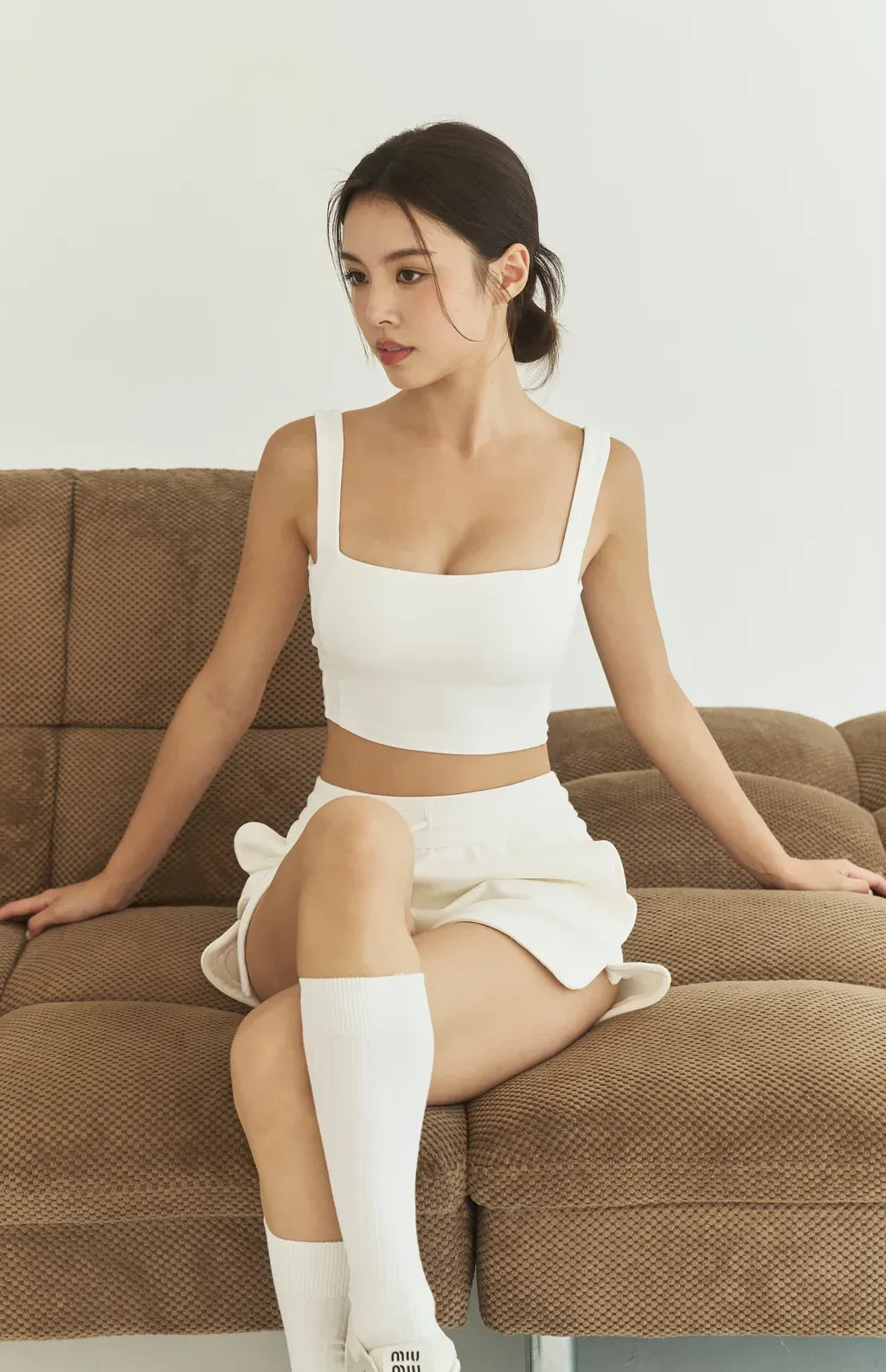 Full Coverage Cut Out Bra Top<br/>遮副乳美型挖背Bra Top