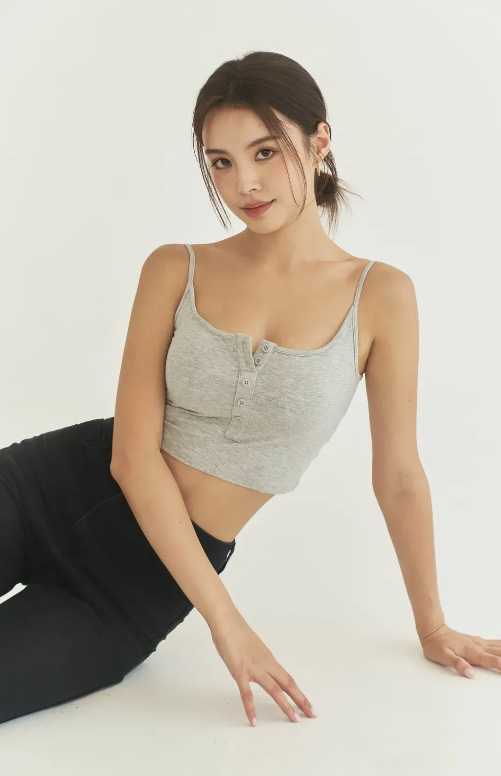 Front Button Bra Top<br/>+2cup美式可開釦Bra Top