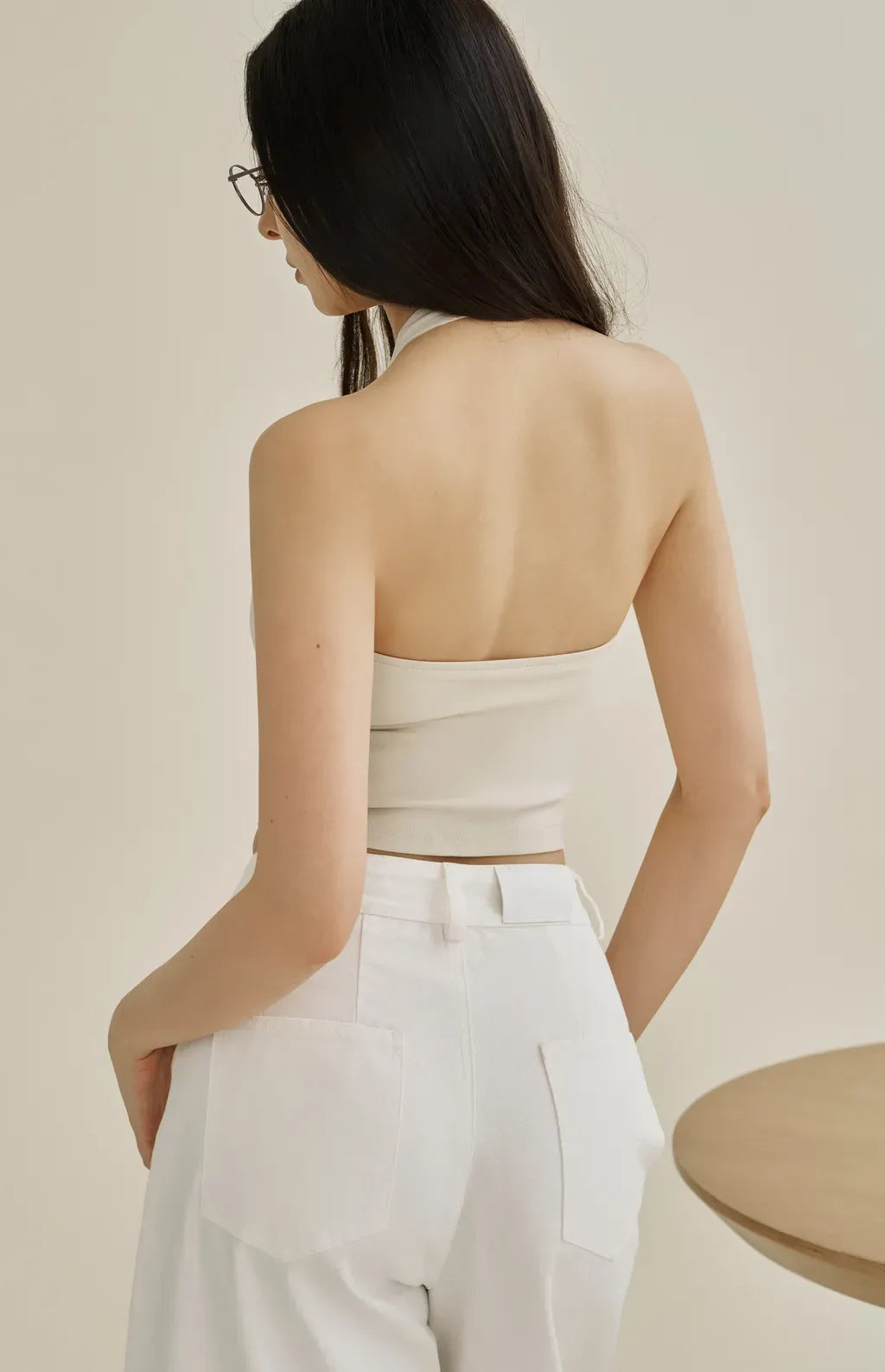 Front Button Suit Corset<br/>西裝馬甲Bra Top