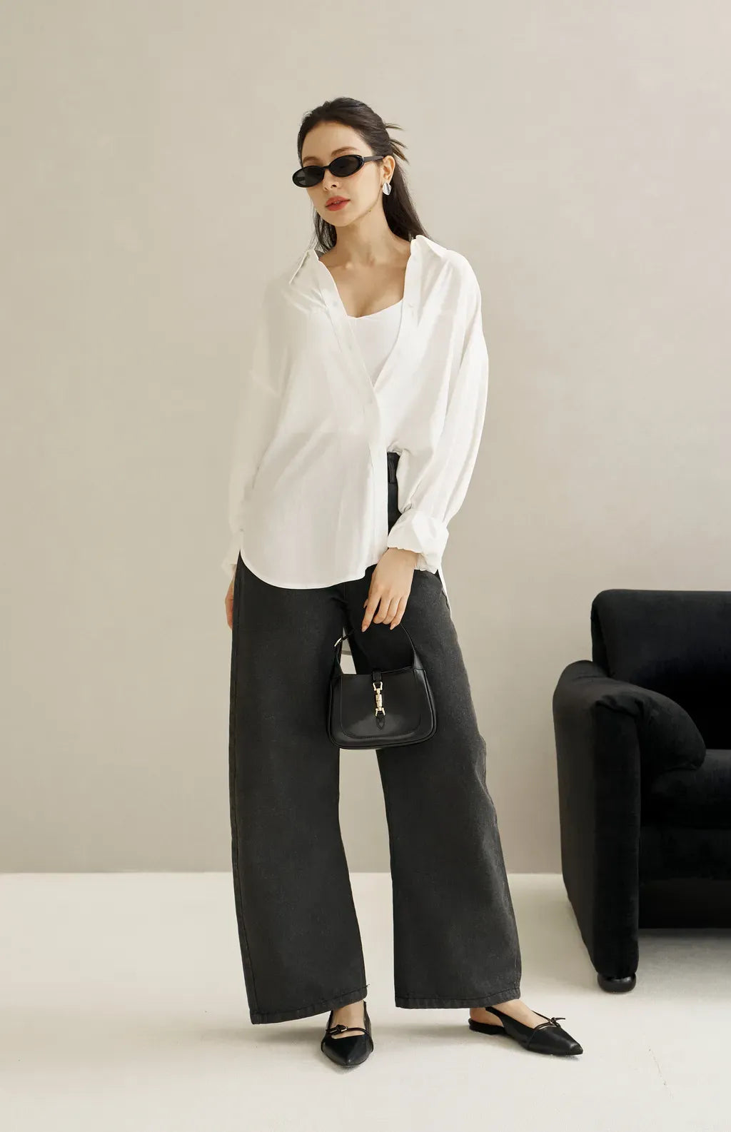 Oversize Tencel Shirt<br/>Oversize天絲襯衫