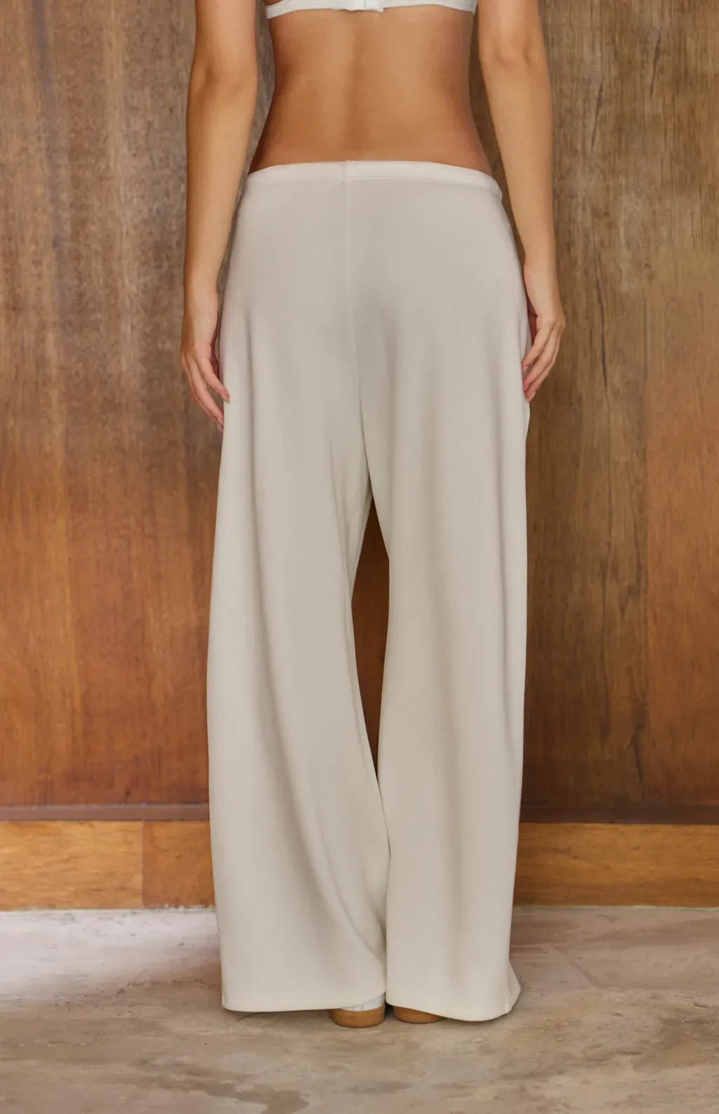 Drawstring Cotton Pant<br/>太空棉超軟寬褲 By Beigy - Milu
