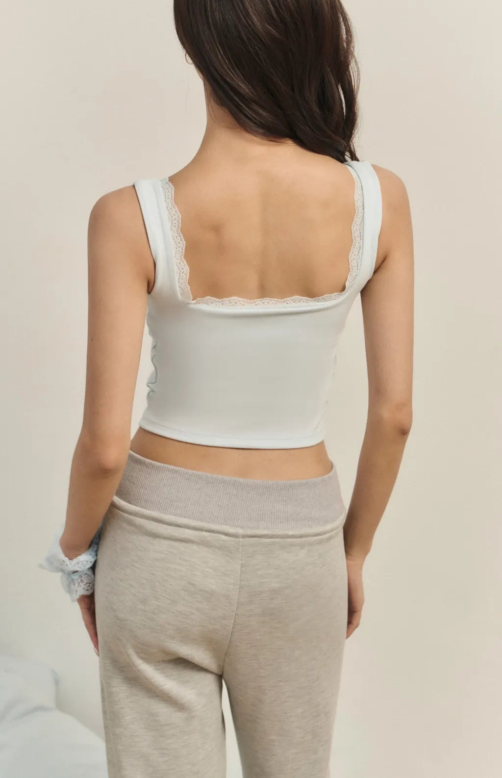 Lace Square Neck Bra Top<br/>蕾絲方領Bra Top