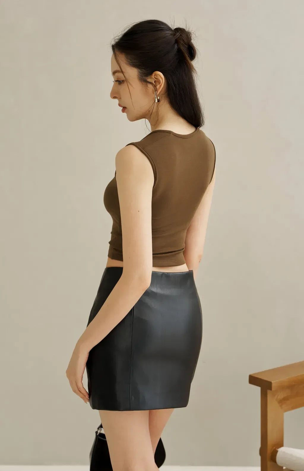 Full Coverage Padded Tank<br/>極簡寬肩遮副乳Bra Top