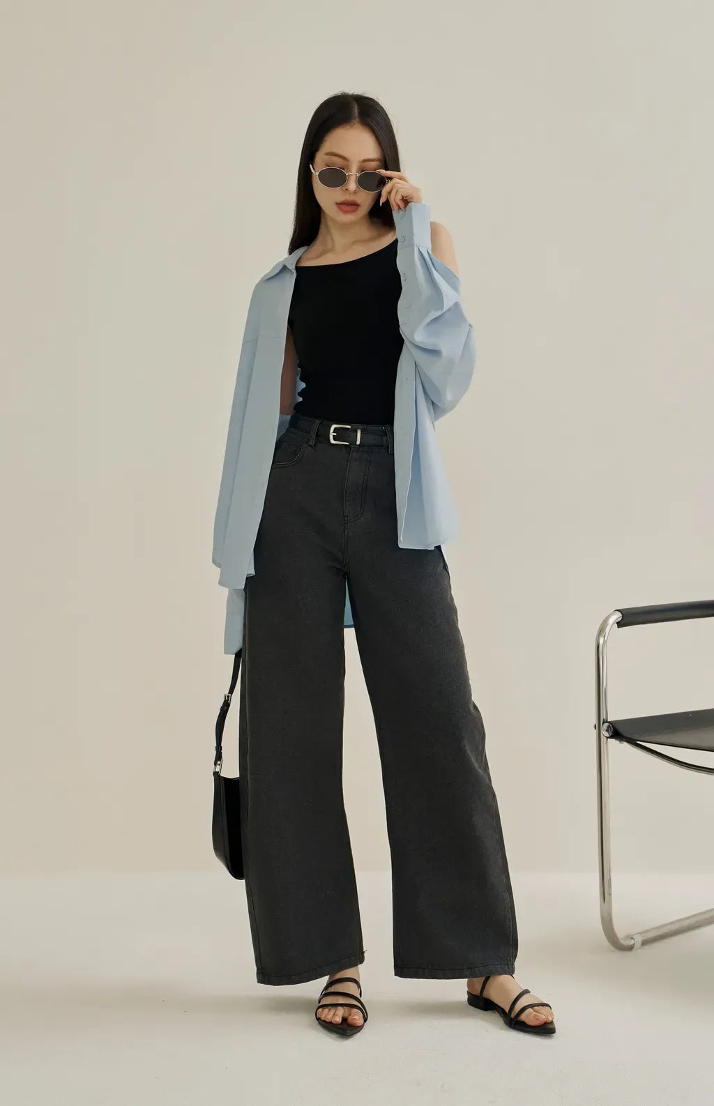 Boat Neck Bra Top<br/>極簡船型領美背Bra Top