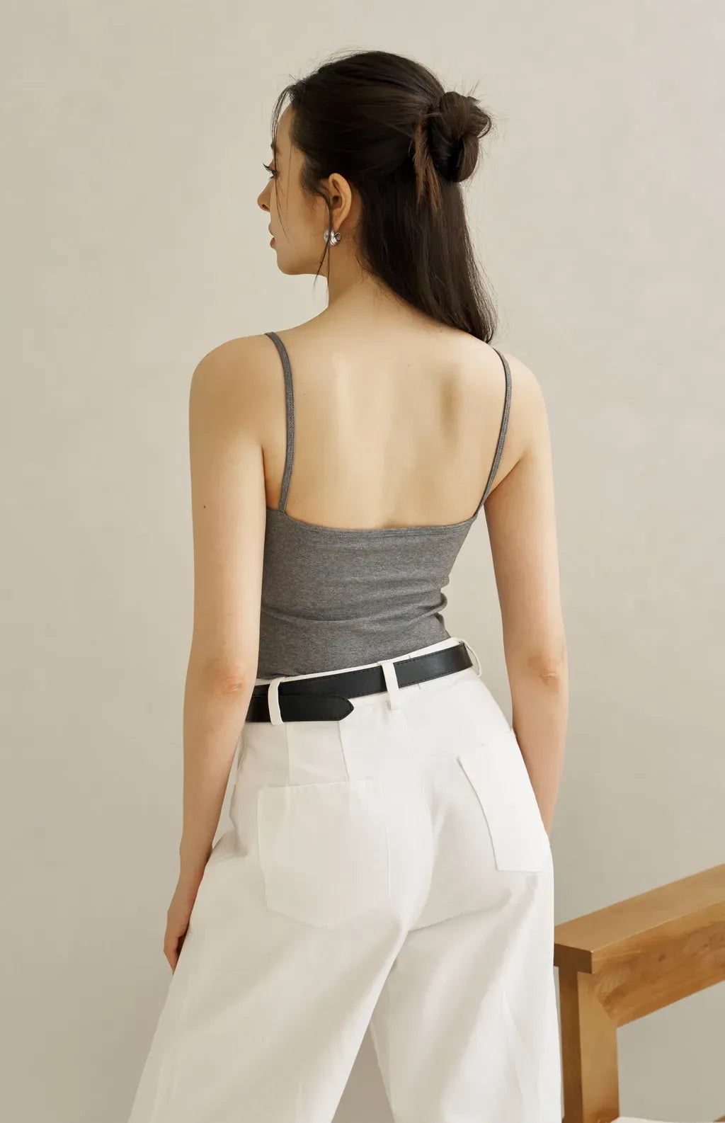 Boat Neck Bra Top<br/>極簡船型領美背Bra Top