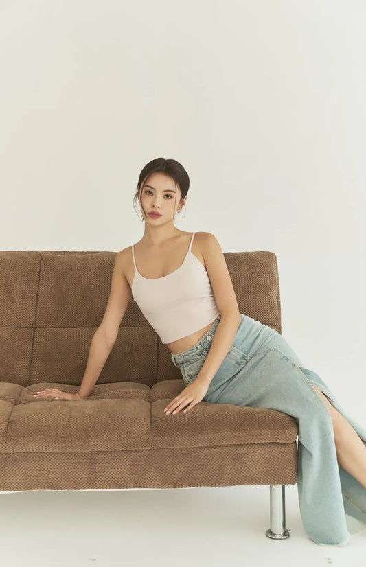 Push Up U-Neck Bra Top Short Ver.<br/>爆乳U領Bra Top(短版) By Beigy - Milu