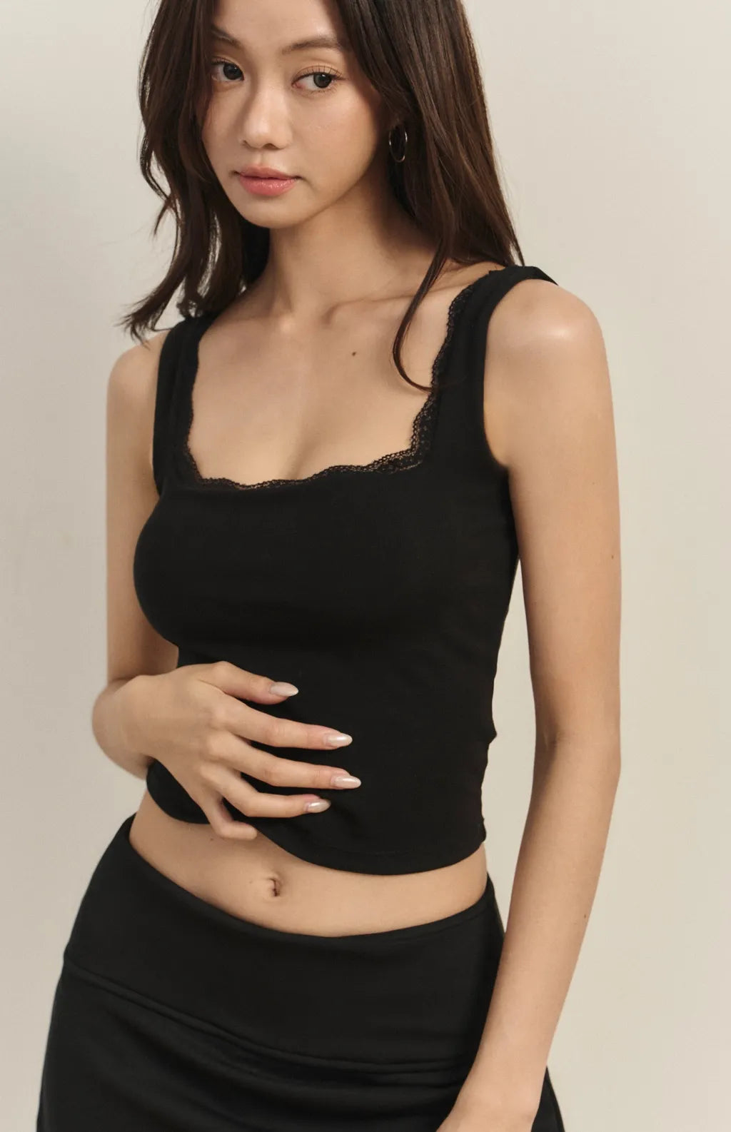 Lace Square Neck Bra Top<br/>蕾絲方領Bra Top