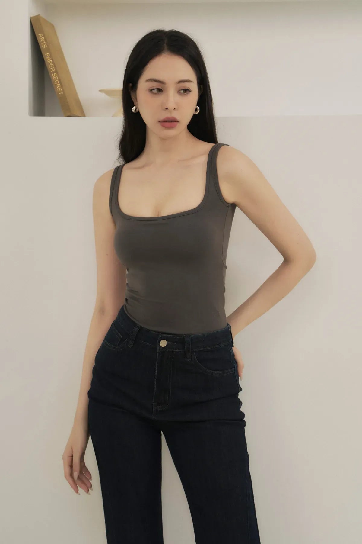Modal Full Coverage Top<br/>心機美背遮副乳Bra Top