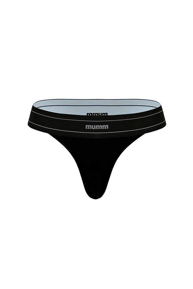 Elastic 4cm Thong (織帶丁字褲) By mumm - Milu