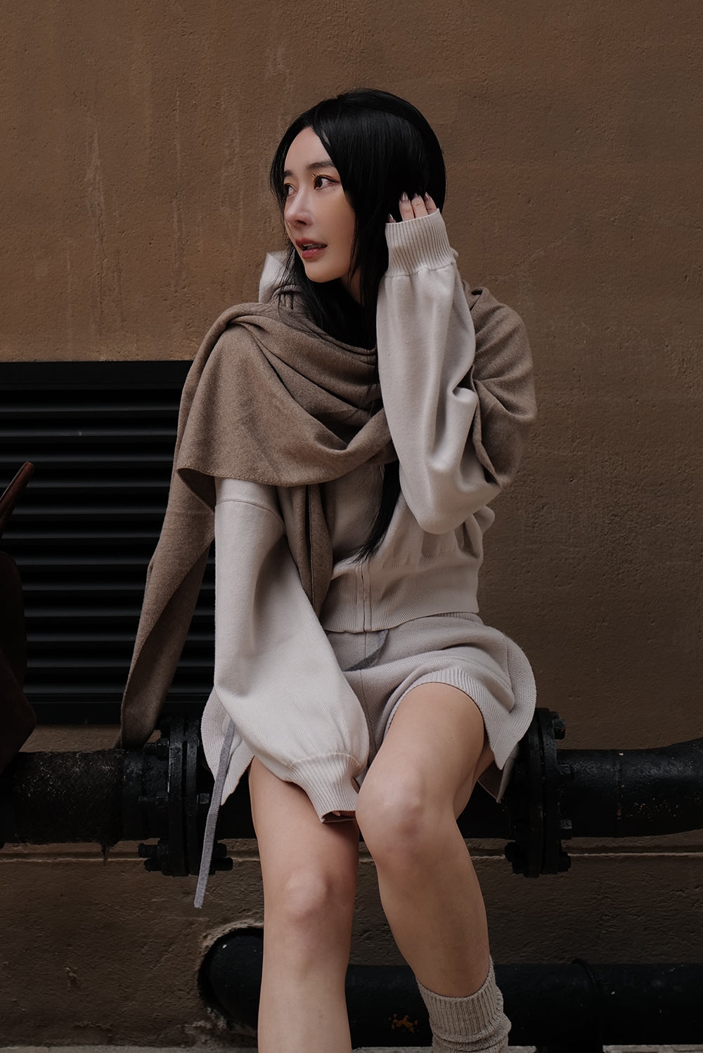 Wool Shawl Wrap (暖暖羊毛圍巾)