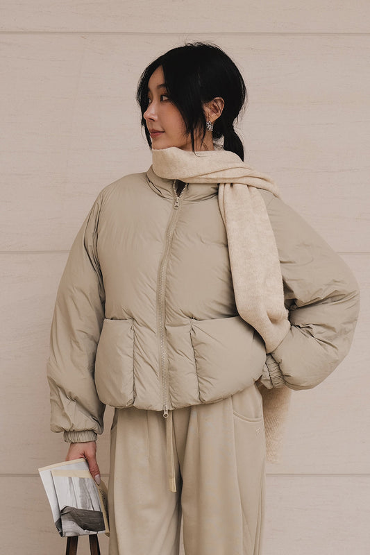 Cropped Puffer Jacket (極暖90%白鴨絨外套)