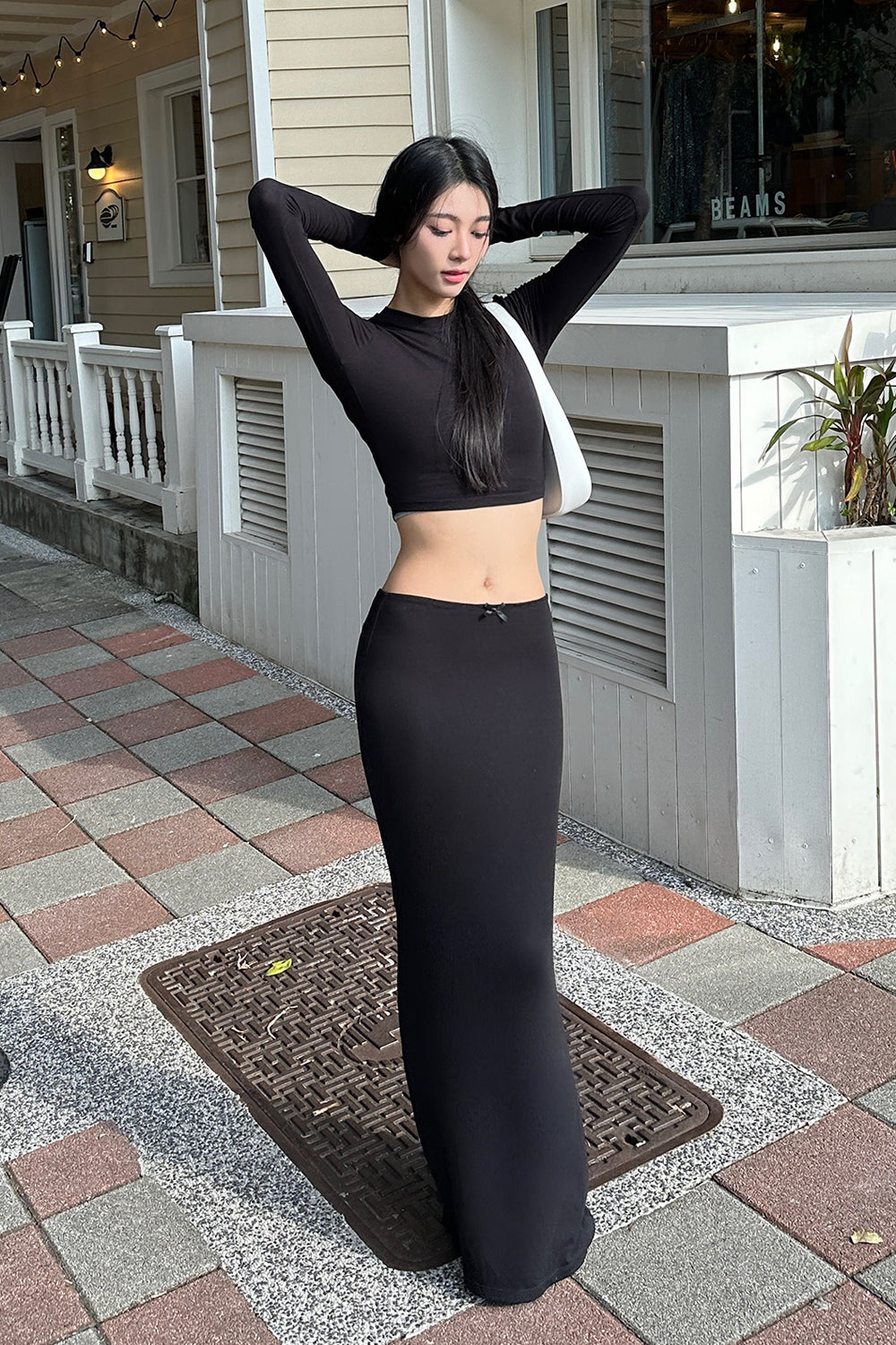 Cozy Fishtail Maxi Skirt (瘦瘦魚尾長裙)