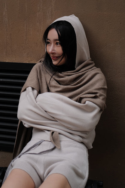 Wool Shawl Wrap (暖暖羊毛圍巾)