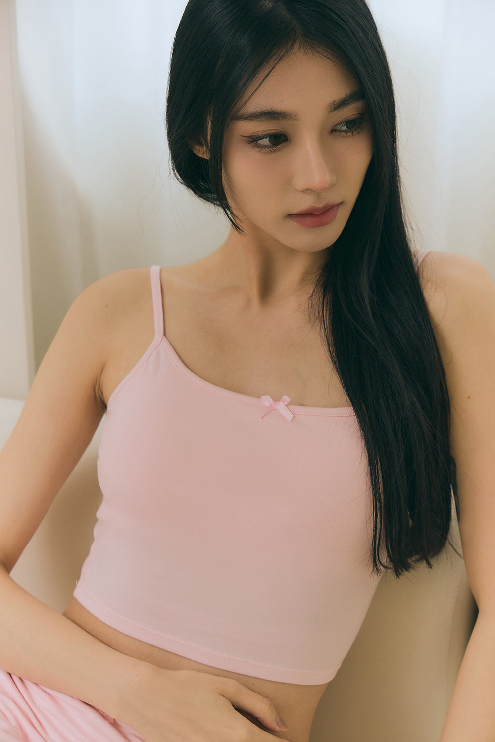 Bow Knot Strap Bra Top (蝴蝶結細肩)