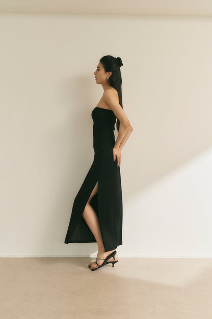 Strapless Maxi Bra Dress (平口寬擺)